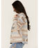 Image #2 - Idyllwind Women's Hickorydale Southwestern Print Shacket, Light Blue, hi-res