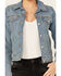 Image #3 - Levi's Women's Stone Wash Denim Original Trucker Jacket , Blue, hi-res