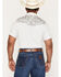 Image #4 - Burlebo Men's Camo Color Block Short Sleeve Snap Performance Western Shirt, Grey, hi-res