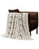 Image #1 - HiEnd Accents Arrow Campfire Sherpa Throw, White, hi-res