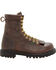 Image #2 - Georgia Men's Waterproof Steel Toe Logger Boots, Chocolate, hi-res