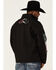 Image #4 - Resistol Men's Mexico Flag Logo Sleeve Zip-Front Softshell Jacket, Black, hi-res