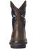 Image #3 - Ariat Boys' WorkHog® VentTEK Skull Western Boots - Square Toe, Brown, hi-res