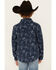 Image #4 - Rock & Roll Denim Boys' Cactus Print Shacket , Blue, hi-res