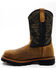 Image #3 - Thorogood Men's 11" Made in the USA Wellington Western Boots - Steel Toe, Brown, hi-res