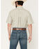 Image #4 - Ariat Men's Pro Series Stevie Striped Print Short Sleeve Button-Down Western Shirt, White, hi-res