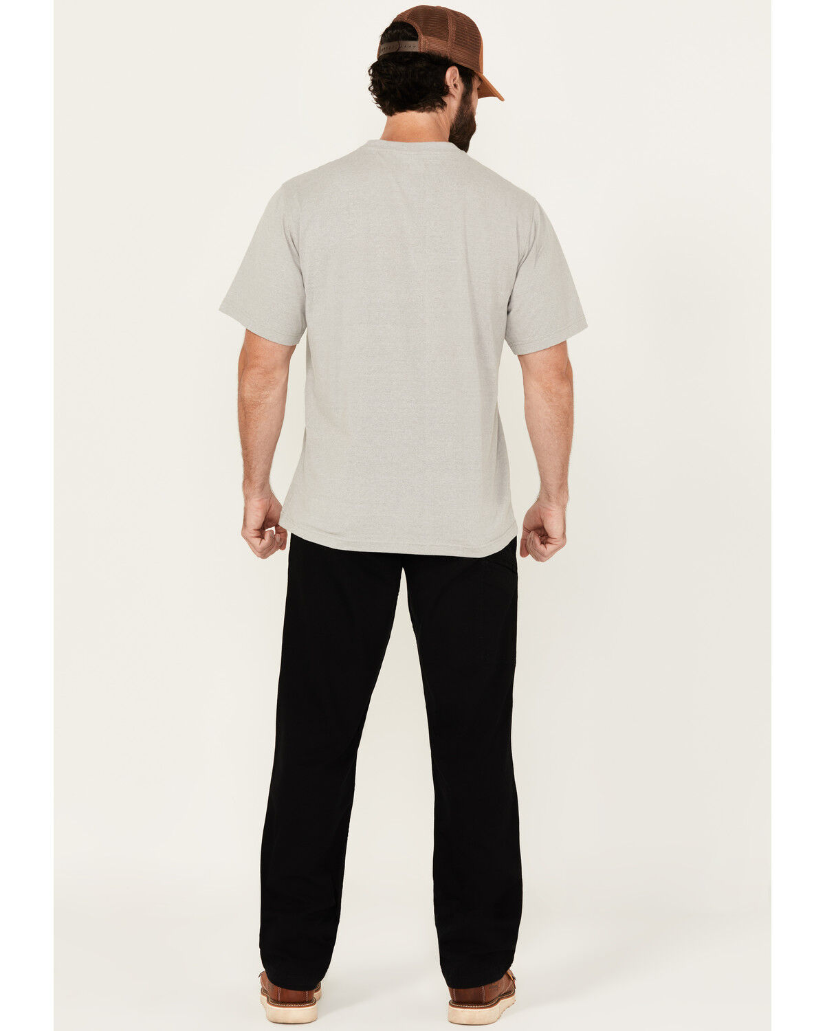 Image #3 - Carhartt Men's Rugged Flex&reg; Rigby Dungaree Work Pants, Black, hi-res