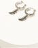 Image #8 - Shyanne Women's Southwestern Antique Cross Earring Set , Silver, hi-res