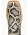 Image #6 - Tanner Mark Men's Exotic Python Western Boots - Broad Square Toe, Natural, hi-res