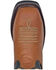 Image #6 - Hoss Men's Showdown 11" Wellington Western Work Boots - Composite Toe, Olive, hi-res