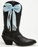 Image #1 - Shyanne Women's Lace Boot Bow, Blue, hi-res