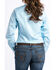 Image #3 - Cinch Women's TENCEL&trade; Stripe Long Sleeve Button Down Western Core Shirt, Light Blue, hi-res