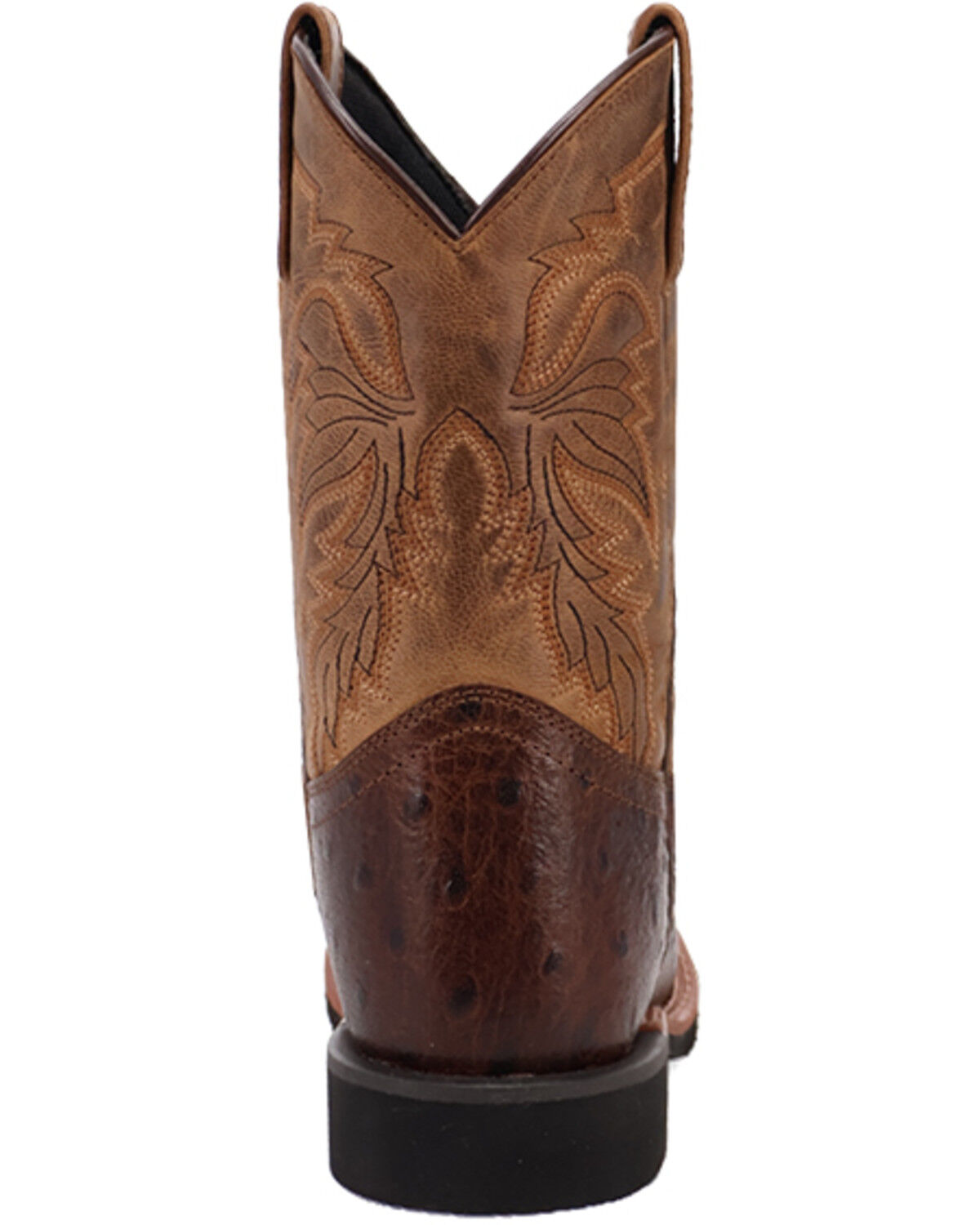 Image #5 - Dan Post Boys' Jet Western Boots - Broad Square Toe, Chocolate, hi-res