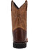 Image #5 - Dan Post Boys' Jet Western Boots - Broad Square Toe, Chocolate, hi-res