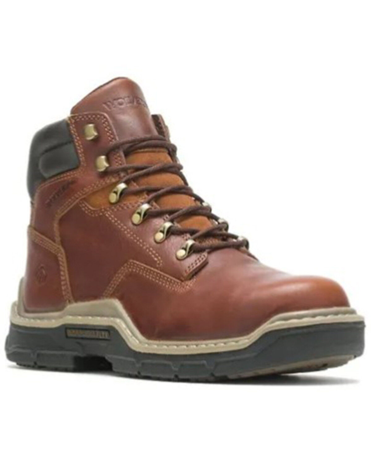 Wolverine Men's Raider II Work Boots - Carbon Toe, Brown, hi-res