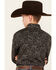 Image #4 - Rock & Roll Denim Boys' Paisley Print Long Sleeve Snap Western Shirt , Black, hi-res