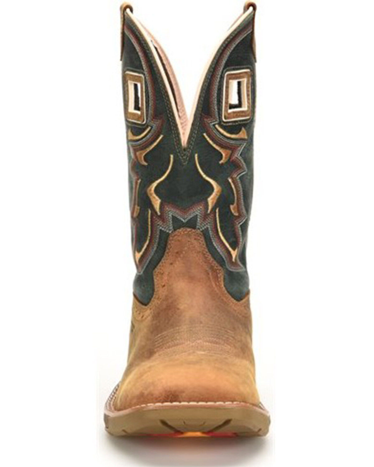 Image #3 - Double H Men's Kerrick Western Work Boots - Composite Toe, Brown, hi-res