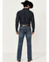 Image #3 - Cody James Men's Wolfstooth Medium Wash Slim Bootcut Stretch Denim Jeans, Medium Wash, hi-res