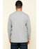 Image #2 - Ariat Men's Silver Fox FR Baselayer Long Sleeve Work T-Shirt - Tall, Silver, hi-res