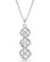 Image #1 - Montana Silversmiths Women's Lassoed Starlight Necklace, Silver, hi-res