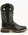 Image #2 - Dan Post Men's Exotic Full Quill Ostrich Martel Western Boots - Broad Square Toe, Black, hi-res