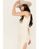 Image #2 - Sadie & Sage Women's Floral Vintage Lover Lace Midi Dress, Cream, hi-res