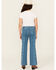 Image #3 - Rock & Roll Denim Girls' Southwestern Striped Flare Stretch Denim Jeans, , hi-res