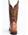Image #9 - Tony Lama Men's San Saba Full Quill Ostrich Exotic Boots, Chocolate, hi-res