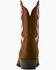Image #3 - Ariat Girls' Lil Beaux Western Boots - Snip Toe, Brown, hi-res