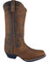 Image #1 - Smoky Mountain Women's Lariat Western Boots - Square Toe, Brown, hi-res