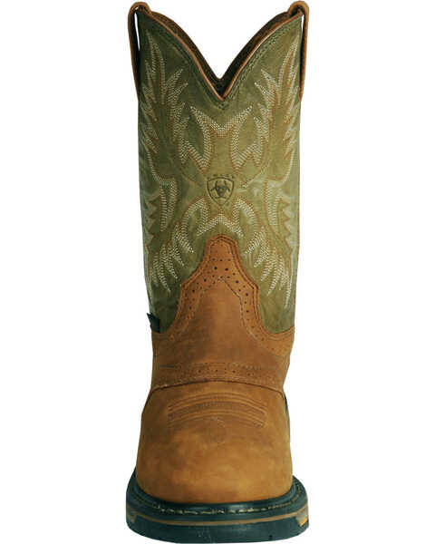 Image #10 - Ariat WorkHog® Western Work Boots - Composite Toe, Bark, hi-res