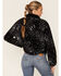 Image #3 - Wrangler Women's Star Struck Sherpa Jacket, Black, hi-res