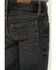 Image #4 - Cody James Little Boys' Barn Sour Dark Wash Slim Stretch Straight Jeans , Dark Wash, hi-res