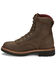 Image #3 - Justin Men's Rivot Lace-Up Work Boots - Soft Toe , Brown, hi-res