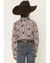 Image #4 - RANK 45&reg; Men's White Mountain Striped Long Sleeve Snap Stretch Western Shirt, Multi, hi-res