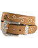 Image #1 - Nocona Women's Embroidered Floral Belt, Brown, hi-res