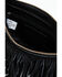 Image #4 - Shyanne Women's Maren Suede Fringe Shoulder Bag, Black, hi-res