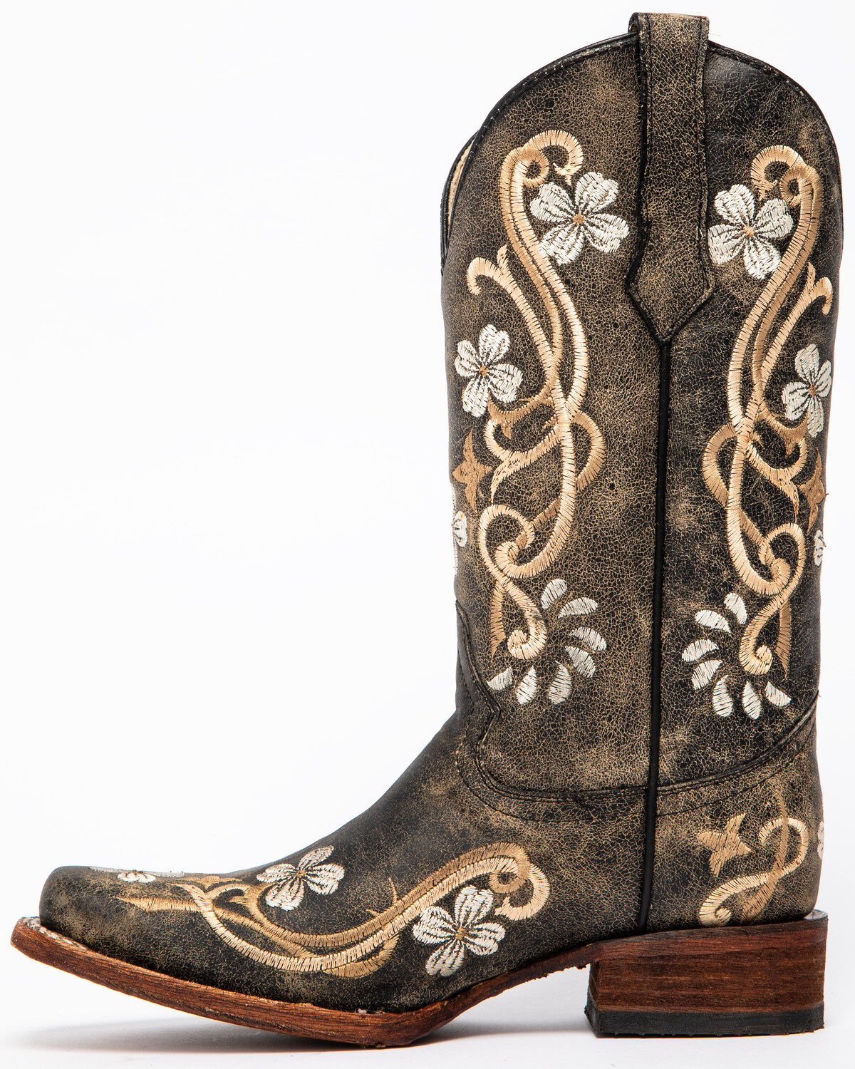 Image #3 - Corral Women's Honey Cowhide Western Boots, Honey, hi-res