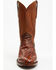 Image #4 - Cody James Black 1978® Men's Chapman Exotic Full-Quill Ostrich Western Boots - Medium Toe , Cognac, hi-res