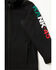 Image #2 - RANK 45&reg; Toddler Boys' Mexico Flag Seal Softshell Jacket, Black, hi-res