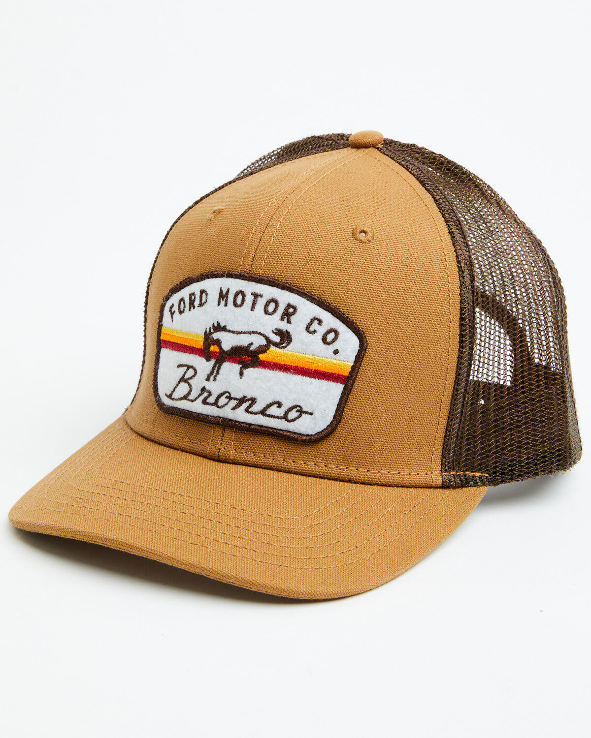 Image #1 - H3 Sportgear Men's Ford Bronco Ball Cap, Tan, hi-res