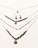 Image #1 - Shyanne Women's Monument Valley Multi-strand Necklace & Earrings Set, Silver, hi-res