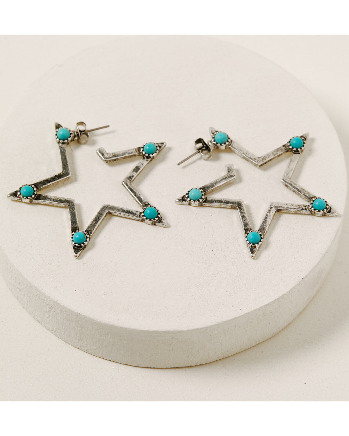Image #1 - Idyllwind Women's Wish Upon A Star Earrings, Silver, hi-res