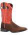 Image #1 - Durango Men's Westward Chili Shaft Performance Western Boots - Square Toe, Chilli, hi-res