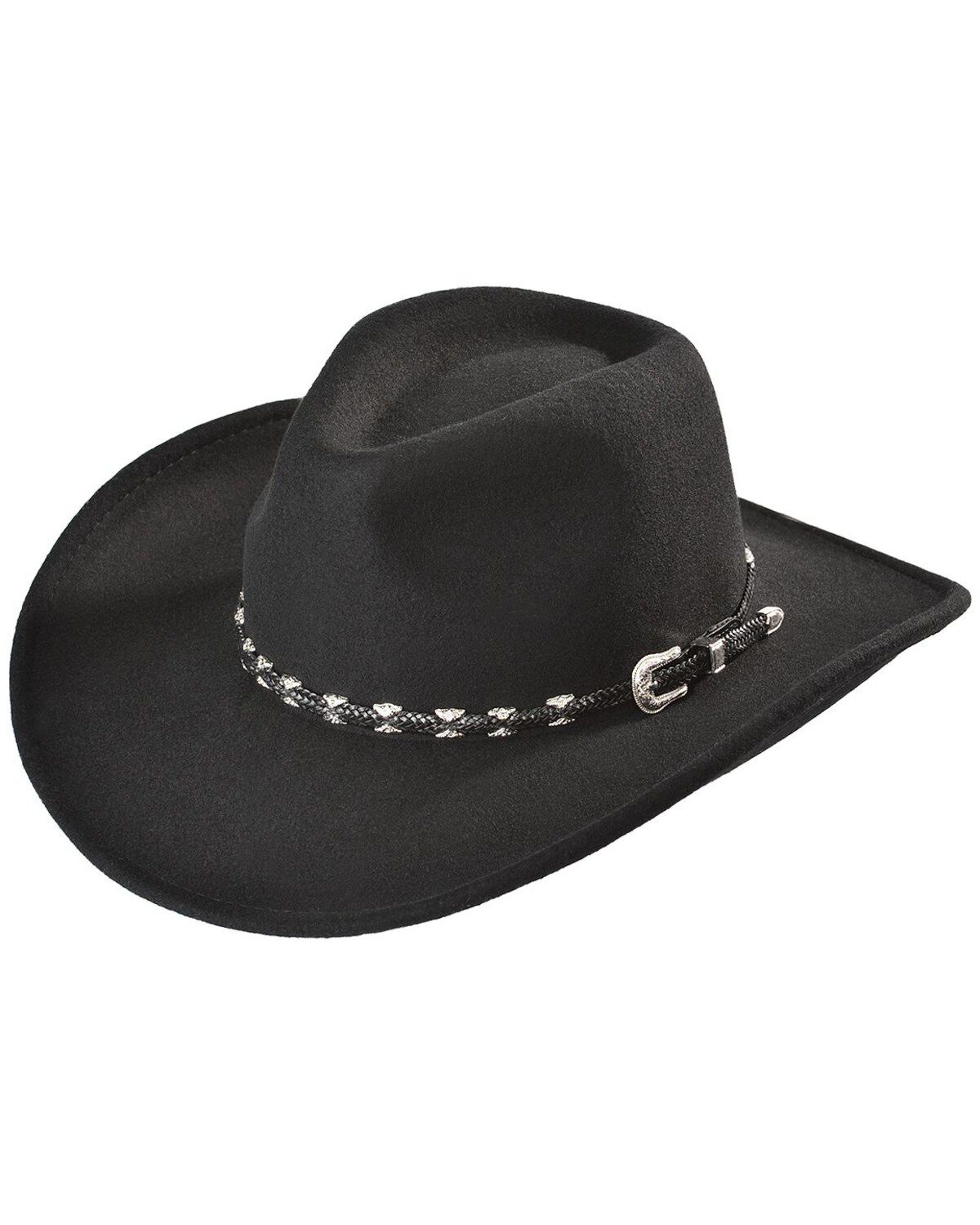 Image #1 - Outback Trading Co. Wallaby UPF 50 Sun Protection Crushable Hat, Black, hi-res