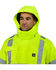 Image #2 - Carhartt High-Visibility Class 3 Waterproof Jacket - Big & Tall, Lime, hi-res