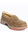 Image #1 - Cody James Men's Tan Oxford Slip-On Shoes - Moc Toe, Tan, hi-res