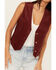 Image #3 - Wrangler Women's Corduroy Slim Fit Button-Down Vest, Red, hi-res