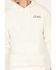 Image #3 - Pendleton Men's Boot Barn Exclusive Tucson Circle Logo Hooded Sweatshirt, Ivory, hi-res