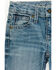 Image #3 - Cody James Boys' Hamshackle Wash Relaxed Bootcut Stretch Denim Jeans, Light Wash, hi-res